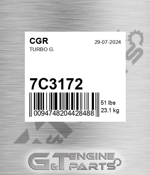 7C3172 Turbo G.