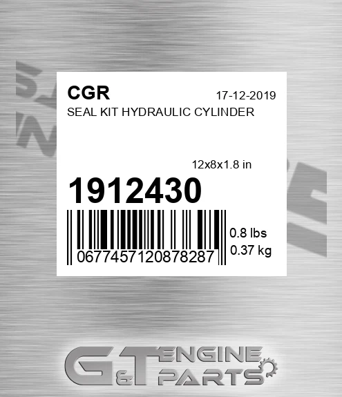 1912430 Seal Kit Hydraulic Cylinder