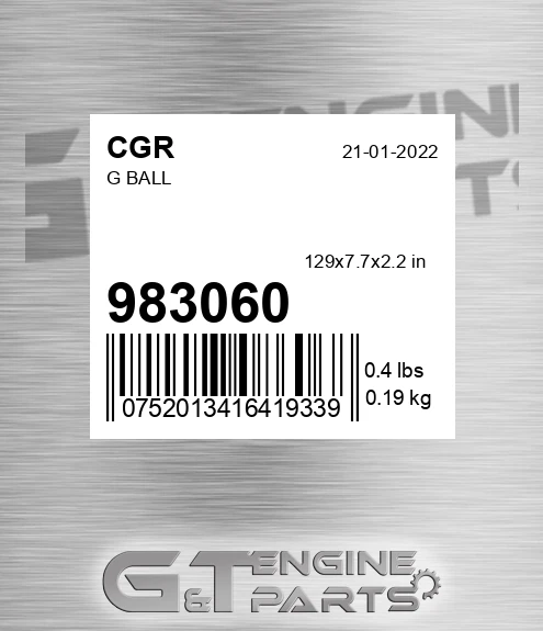983060 G Ball