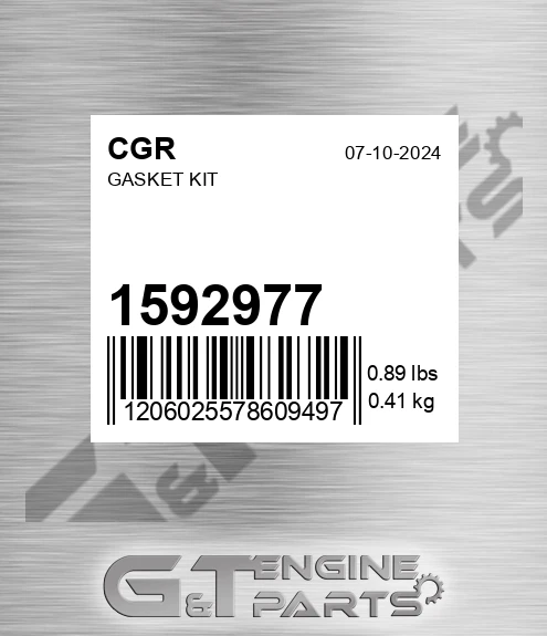 1592977 Gasket Kit