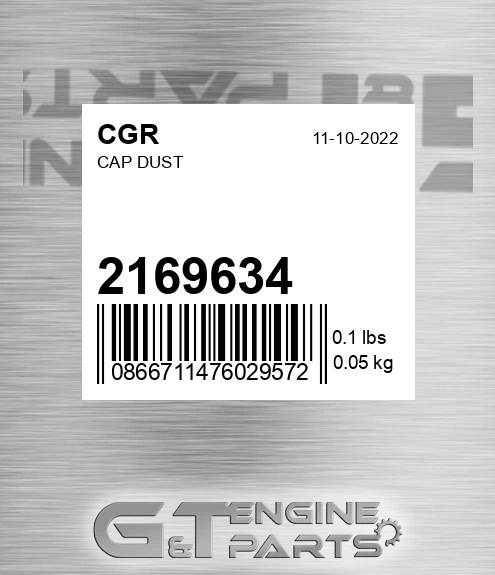2169634 Cap Dust for CGR