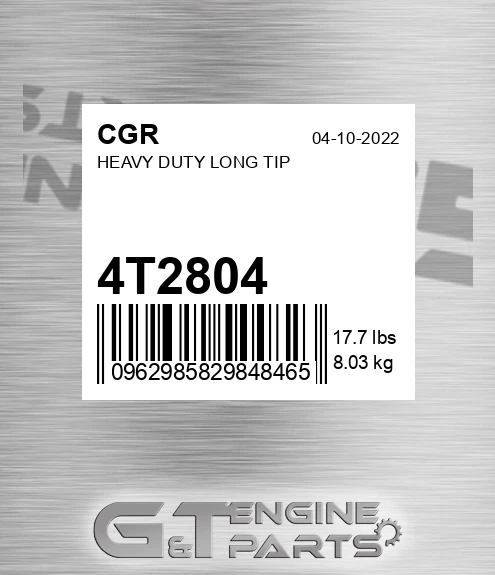 4T2804 Heavy Duty Long Tip