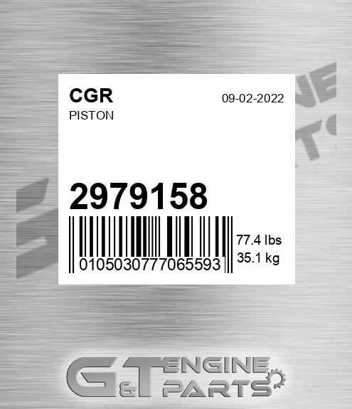 2979158 Piston