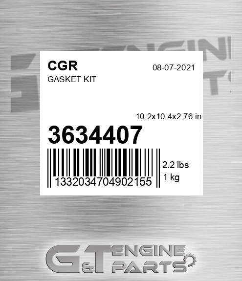 3634407 Gasket Kit