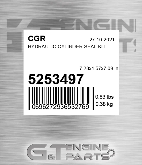 5253497 CGR Hydraulic Cylinder Seal Kit