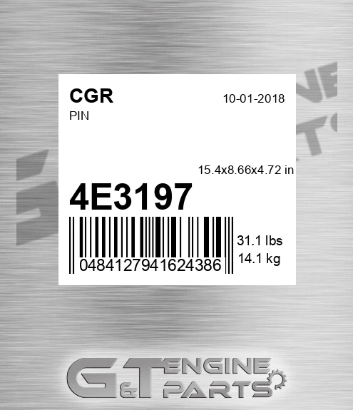 4E3197 CGR Pin