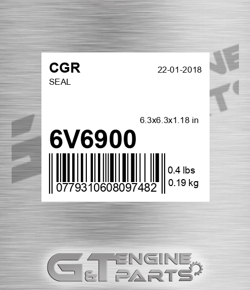 6V6900 CGR Seal