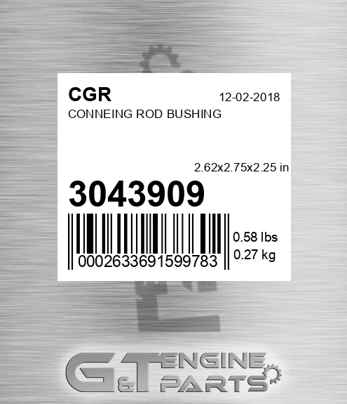 3043909 Conneing Rod Bushing