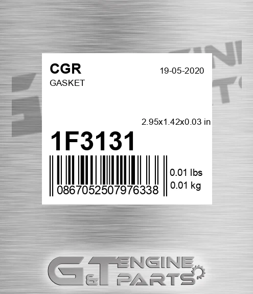1F3131 CGR Gasket