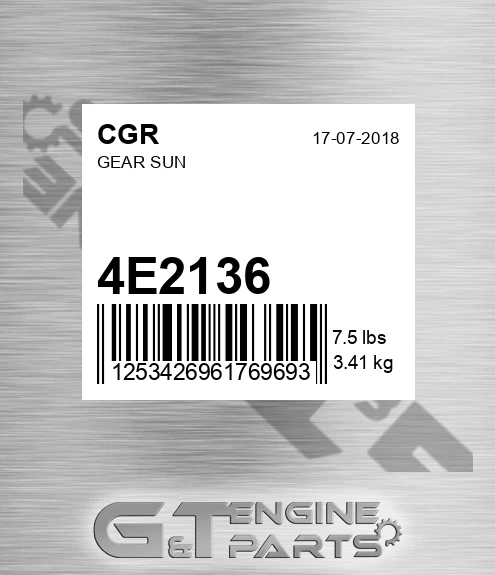 4E2136 Gear Sun