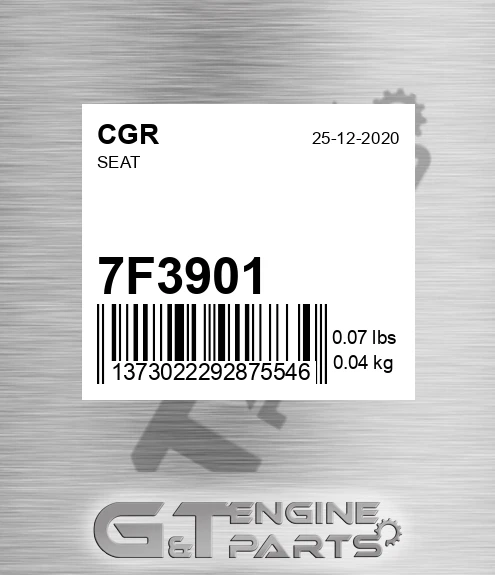 7F3901 Seat