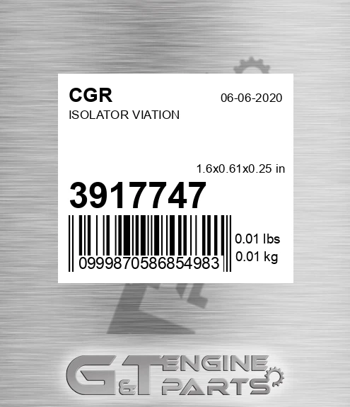 3917747 Isolator Viation