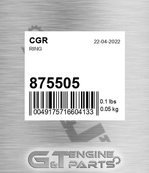 875505 CGR Ring