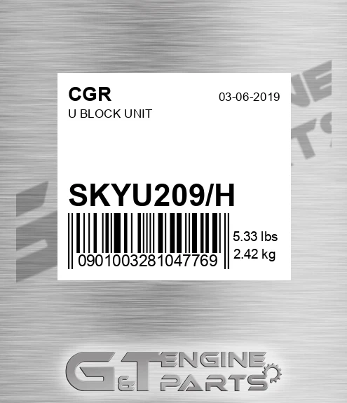 SKYU209/H U Block Unit