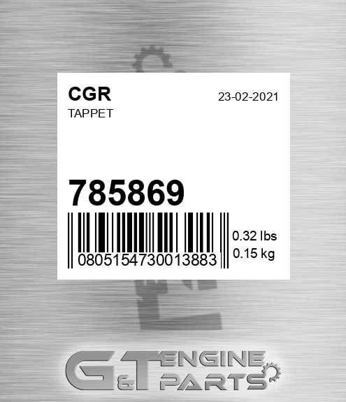 785869 Tappet