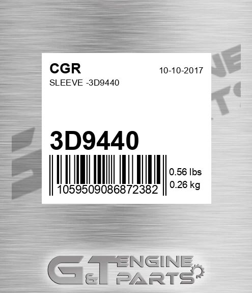 3D9440 Sleeve -