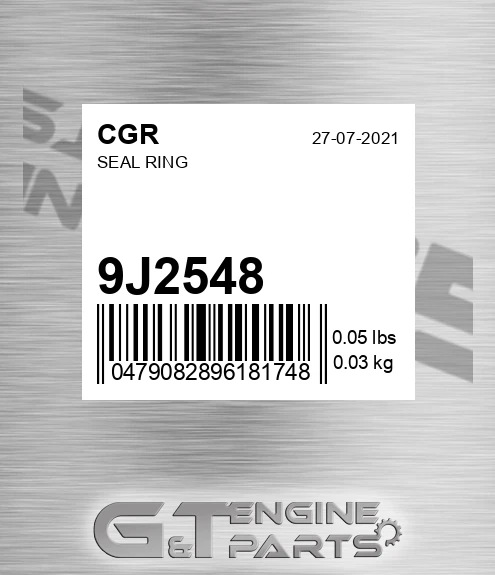 9J2548 CGR Seal Ring