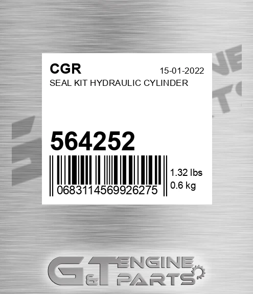 564252 Seal Kit Hydraulic Cylinder