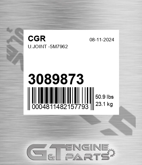 3089873 CGR U.joint -5m7962