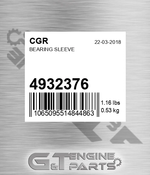 4932376 Bearing Sleeve