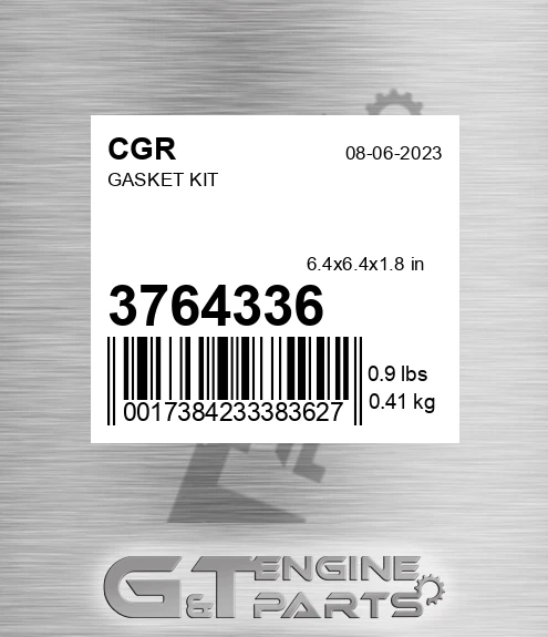 3764336 Gasket Kit