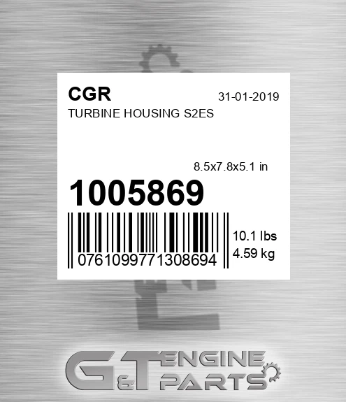 1005869 Turbine Housing S2es