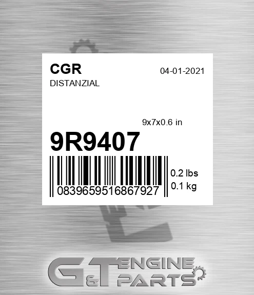9R9407 Distanzial
