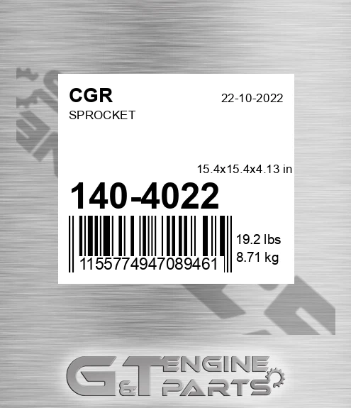 140-4022 Sprocket