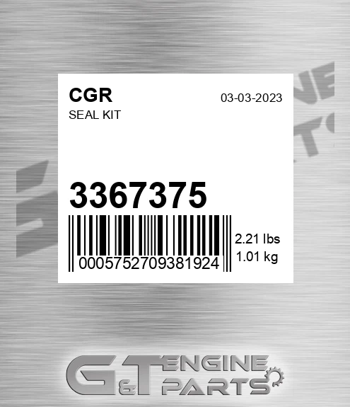 3367375 CGR Seal Kit