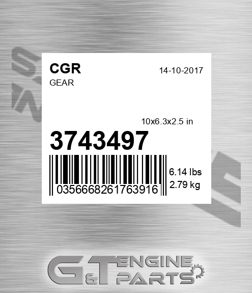 3743497 Gear
