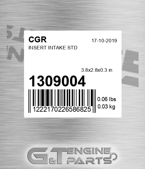 1309004 Insert Intake Std