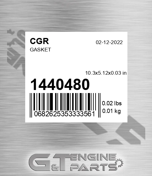 1440480 Gasket
