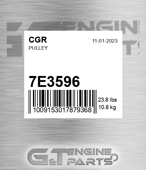 7E3596 Pulley