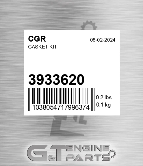 3933620 Gasket Kit