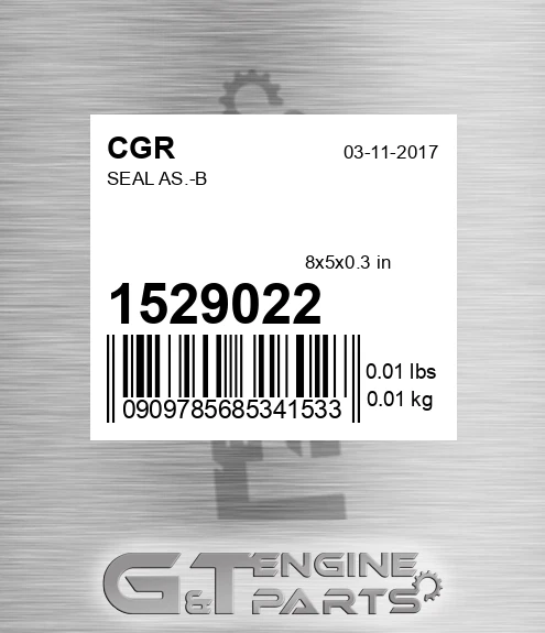 1529022 CGR Seal As.-b