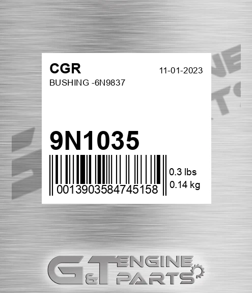 9N1035 CGR Bushing -6n9837