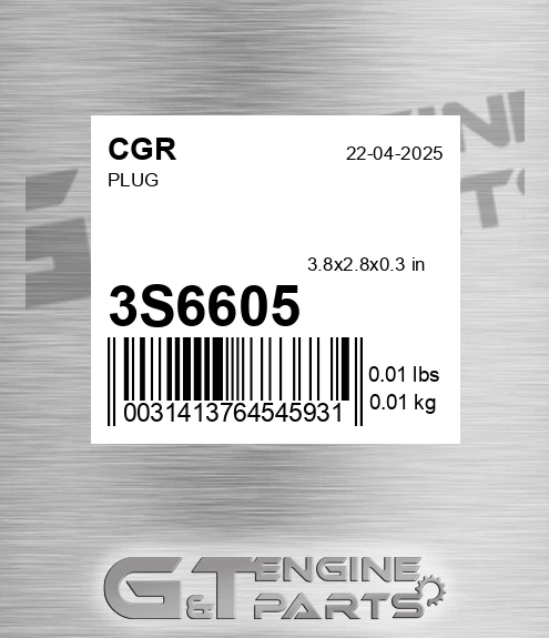 3S6605 Plug