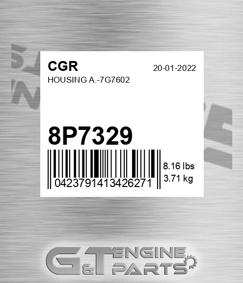 8P7329 Housing A.-7g7602