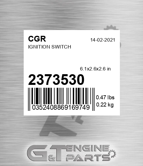 2373530 Ignition Switch