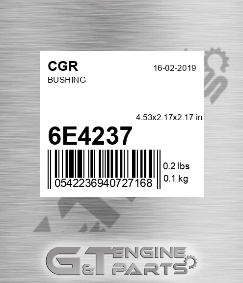 6E4237 Bushing