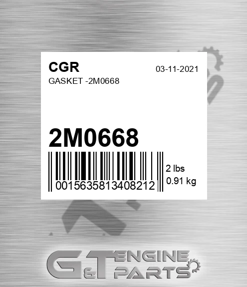 2M0668 Gasket -