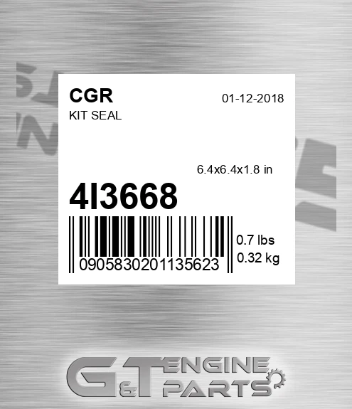 4I3668 Kit Seal