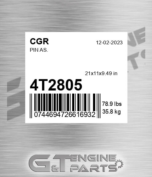 4T2805 Pin As.