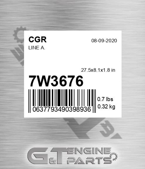 7W3676 Line A.