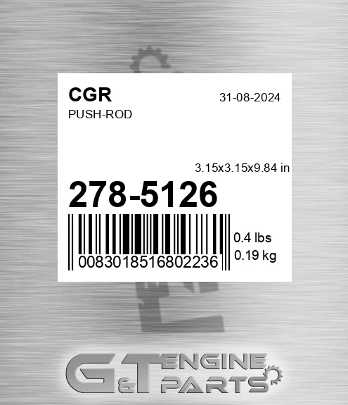 278-5126 Push-rod