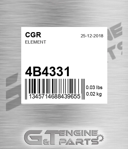 4B4331 CGR Element