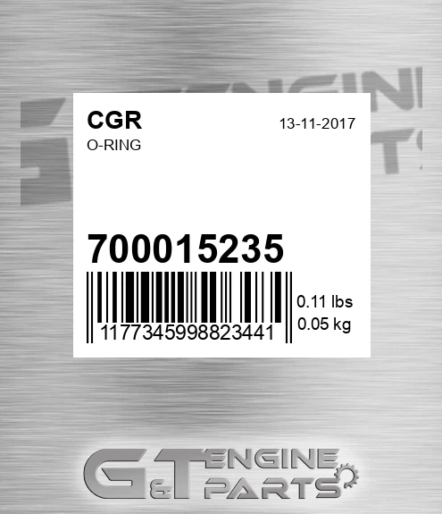 700015235 O-ring