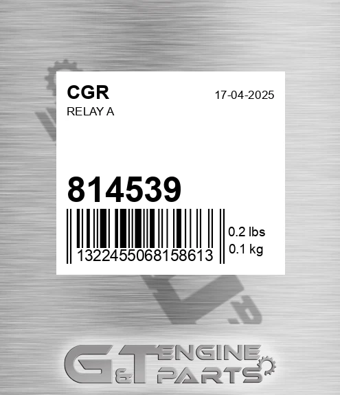 814539 Relay A