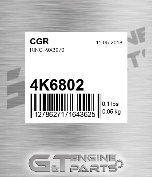 4K6802 Ring -9x3970