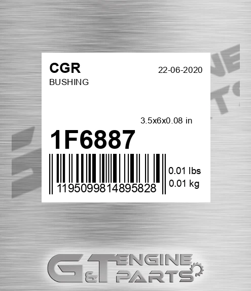 1F6887 Bushing